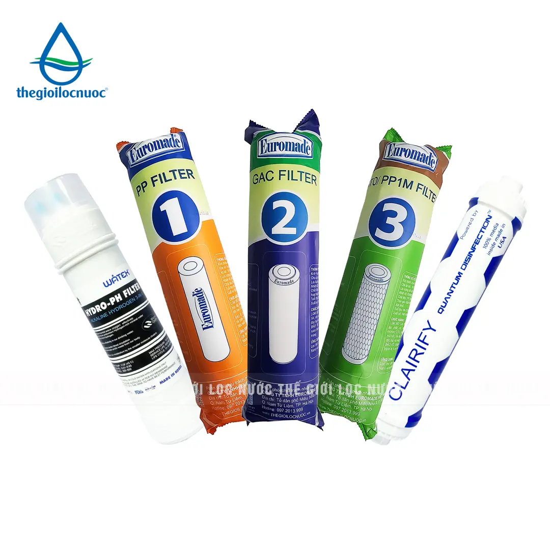 Combo lõi lọc nâng cấp Máy lọc nước các hãng (combo 1), model: F-CB-BNC 4.9 1735 đánh giá